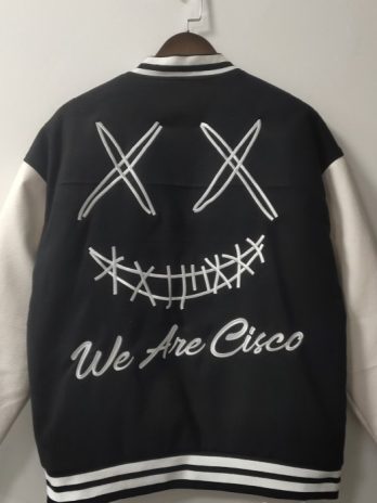 Jacket Baseball Uniform Customized American Baseball Uniform Jacket Woolen Fabric Genuine Cowhide Sleeve Heavy Embroidery Flight Jacket